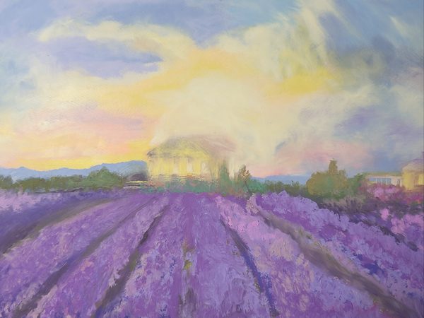 Lavender’s Private Sunrise